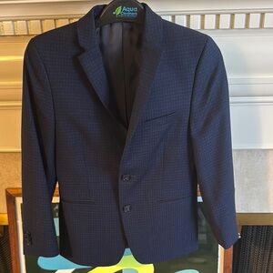 Michael Kors Navy And Black Sports Coat